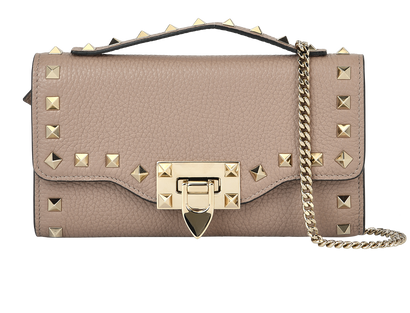 Rockstud Wallet On Chain, front view